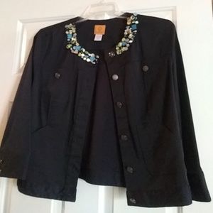 Navy blue jacket